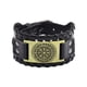 thumbnail image 2 of Brazalete Ajustable de cuero PU con Runas Nórdicas para Hombre perfecl, 2 of 8
