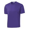 thumbnail image 5 of Mafoose Men's Active T Shirts Crew Neck High Visible Sun Protection Cool Dry Fit Athletic Workout Running T-Shirts Purple M, 5 of 8