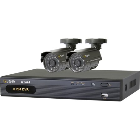 Q-see QT474-211-5 Video Surveillance System, 500 GB HDD