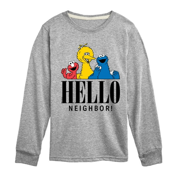 Sesame Street - Hello Neighbor - Toddler and Youth Long Sleeve T-Shirt