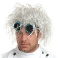 thumbnail image 2 of RUBIES II Mad Scientist White Costume Wigs with Wild Style for Adu, 2 of 2