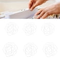 thumbnail image 1 of 50Pcs Rose Shaped Paper Clips, Cute Decorative Metal Paper Clips with Storage Box, for School Office, 1 of 7