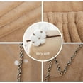 thumbnail image 3 of GOSCHE Bath Wrap Towels for Women - Adjustable Shower Spa Wrap with Home Hotel Bathrobes Nightgown for Sauna Beach Pool Gym Travel - Brown, 3 of 7