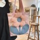 thumbnail image 4 of Bolsa Bolso de mano de gran capacidad con flores en 3D para mujer a la moda (rosa) Tmvgtek Para estrenar, 4 of 9