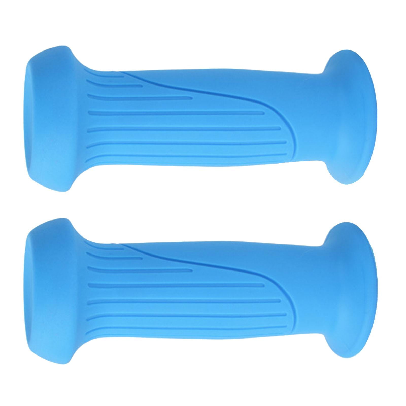 2x Kids Bike Handlebar Grips, Handlebar Grips Cover Shock Resistance