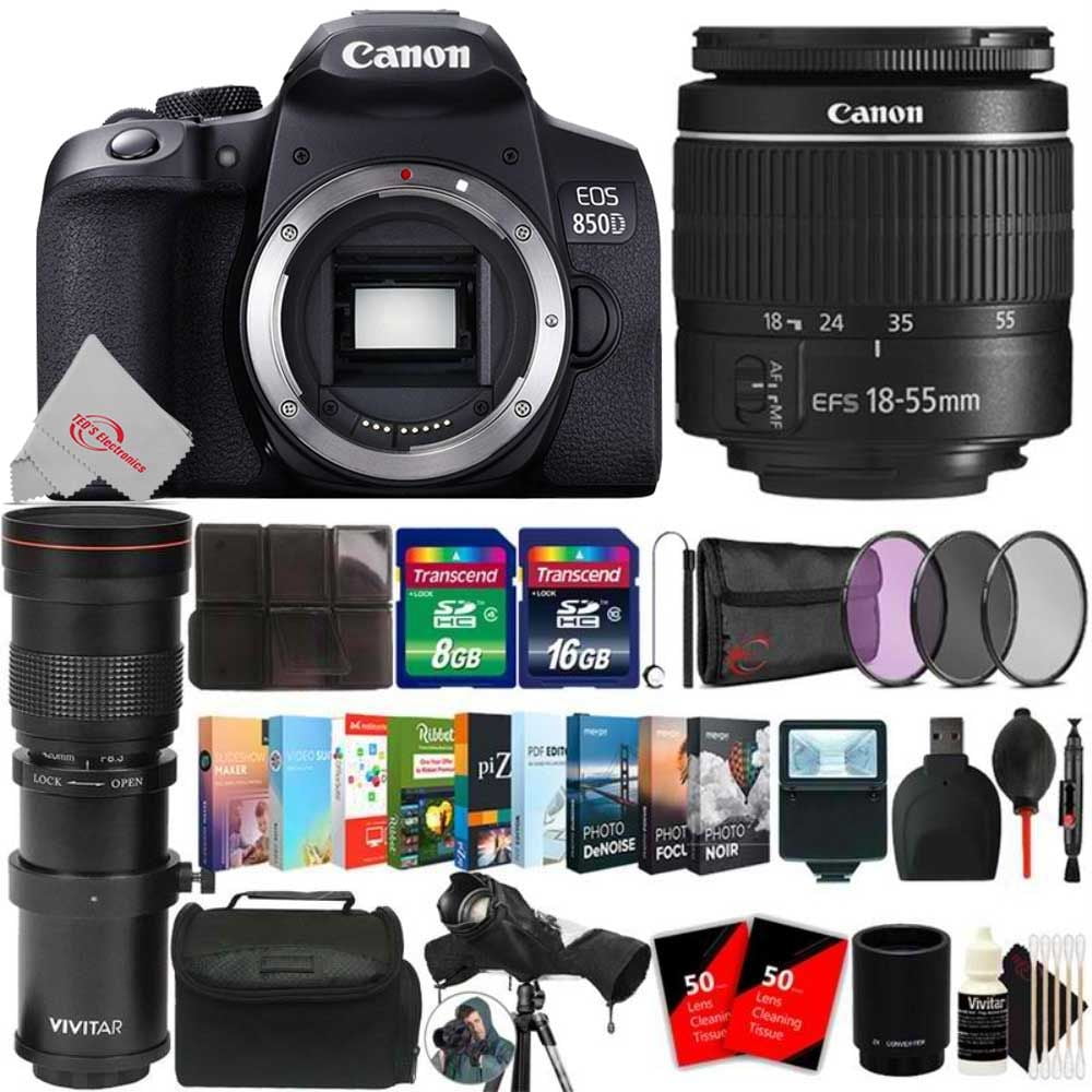 Canon EOS 850D DSLR Camera with 18-55mm Egypt Ubuy
