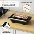 thumbnail image 3 of Heynemo 3-in-1 Portable Panini Press Sandwich Maker with Nonstick Interior, 1000W, 3 of 8