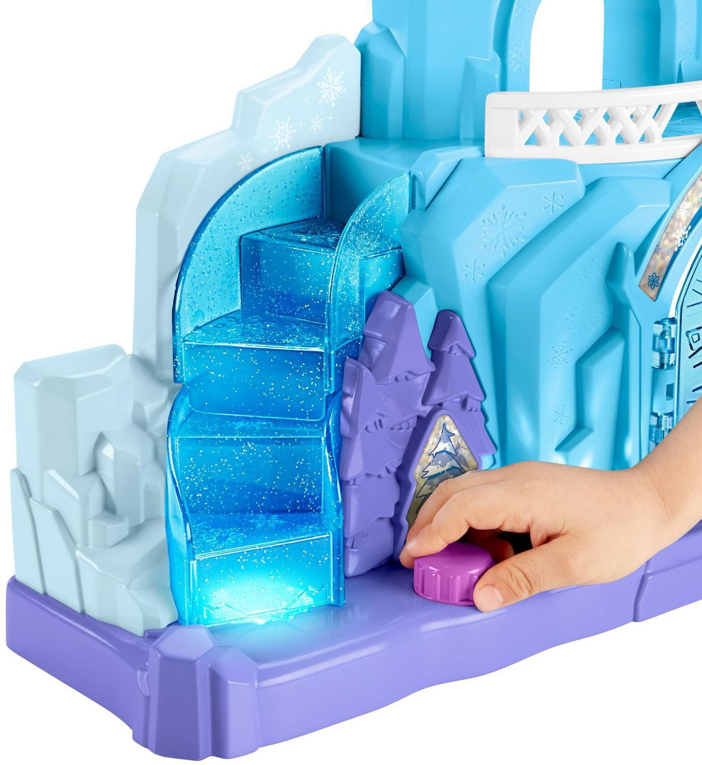 Little People Disney La Reine des Neiges Le Palais de Glace d’Elsa - Version Anglaise