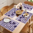 thumbnail image 5 of Purple Tulip Placemats Set of 1, Purple Flower Silhouette Non-Slip Place Mats Washable Table Mats for Kitchen Dining Table Decorations Indoor/Outdoor, 5 of 9