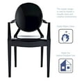thumbnail image 6 of Modway Casper 18.5" Modern Plastic Dining Armchair in Black Finish, 6 of 7