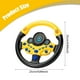 thumbnail image 5 of 1 Juguete de Volante Redondo para Niños Simulador Portátil de Manejo Infantil Estimula Coordinación Y Observación con Ventosas para Fácil Instalación Amarillo, 5 of 8