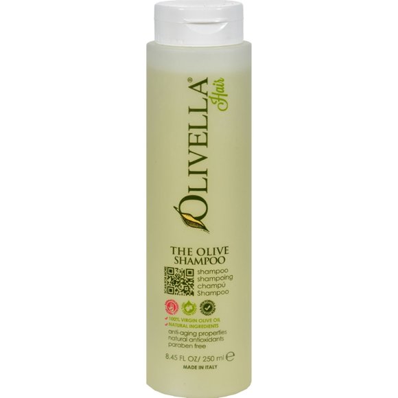 Olivella La fórmula natural del champú de oliva - 8.45 fl oz, VBPUKPPAZIN2123