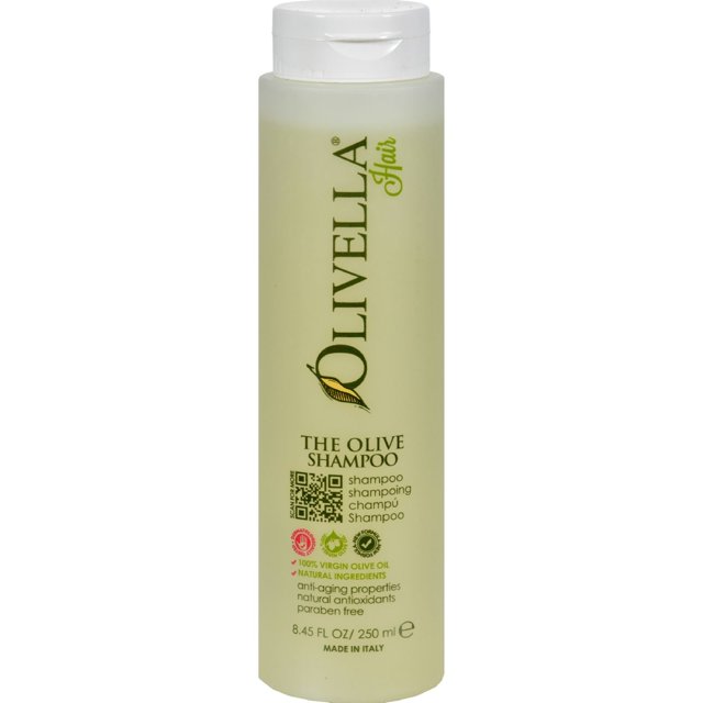 Olivella La fórmula natural del champú de oliva - 8.45 fl oz, VBPUKPPAZIN2123