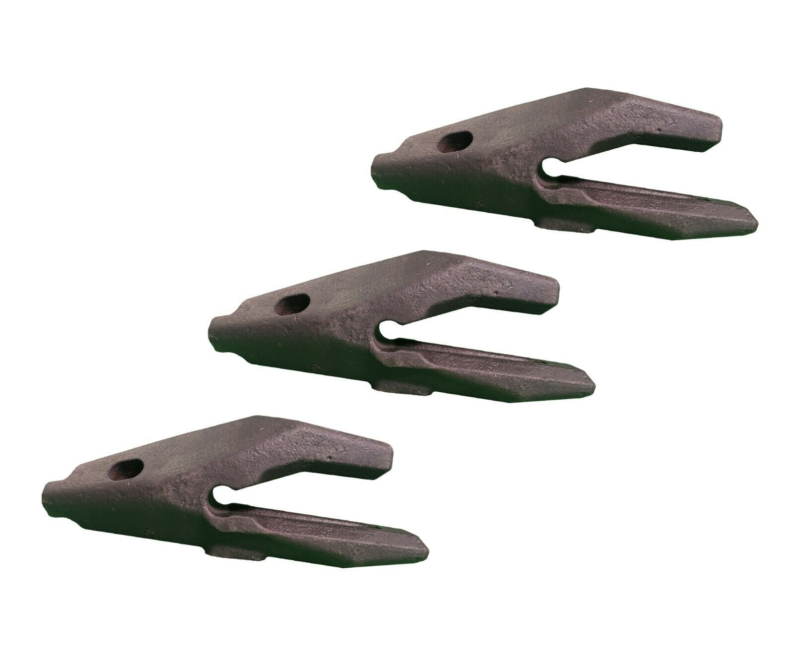 3 Backhoe Bucket Adapters 1959204, 1" Bucket Lip, fits CAT DRS200