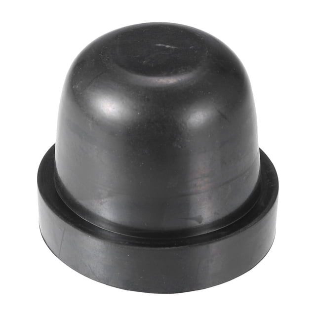 Universal Coche LED Faro Cubierta Antipolvo , 2.09''x2.60'', Caucho, Negro