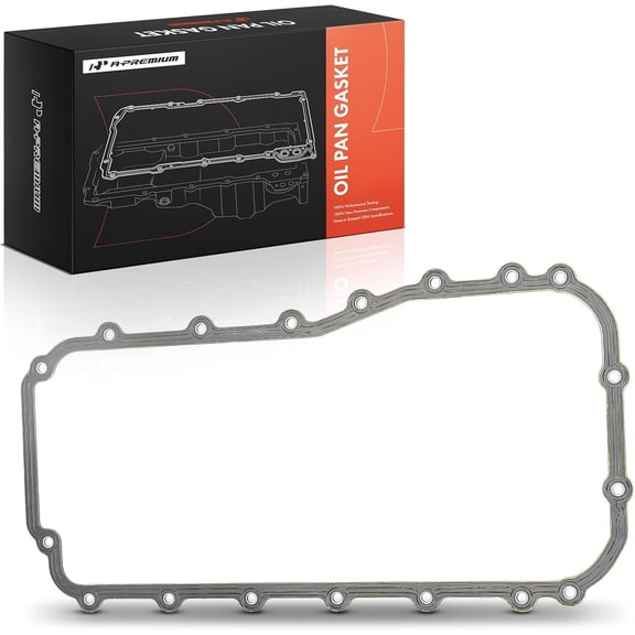 A-Premium 3.3L 3.8L Engine Oil Pan Gasket Set, Compatible with Jeep Wrangler & Dodge Grand Caravan, Caravan, Dynasty & Chrysler Town & Country, Pacifica, Intrepid & Plymouth Grand Voyager & VW Routan