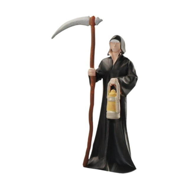 Figura de Halloween a escala 1/64, figura de cosplay, adorno de mesa de arena, coleccionable, miniatura bruja