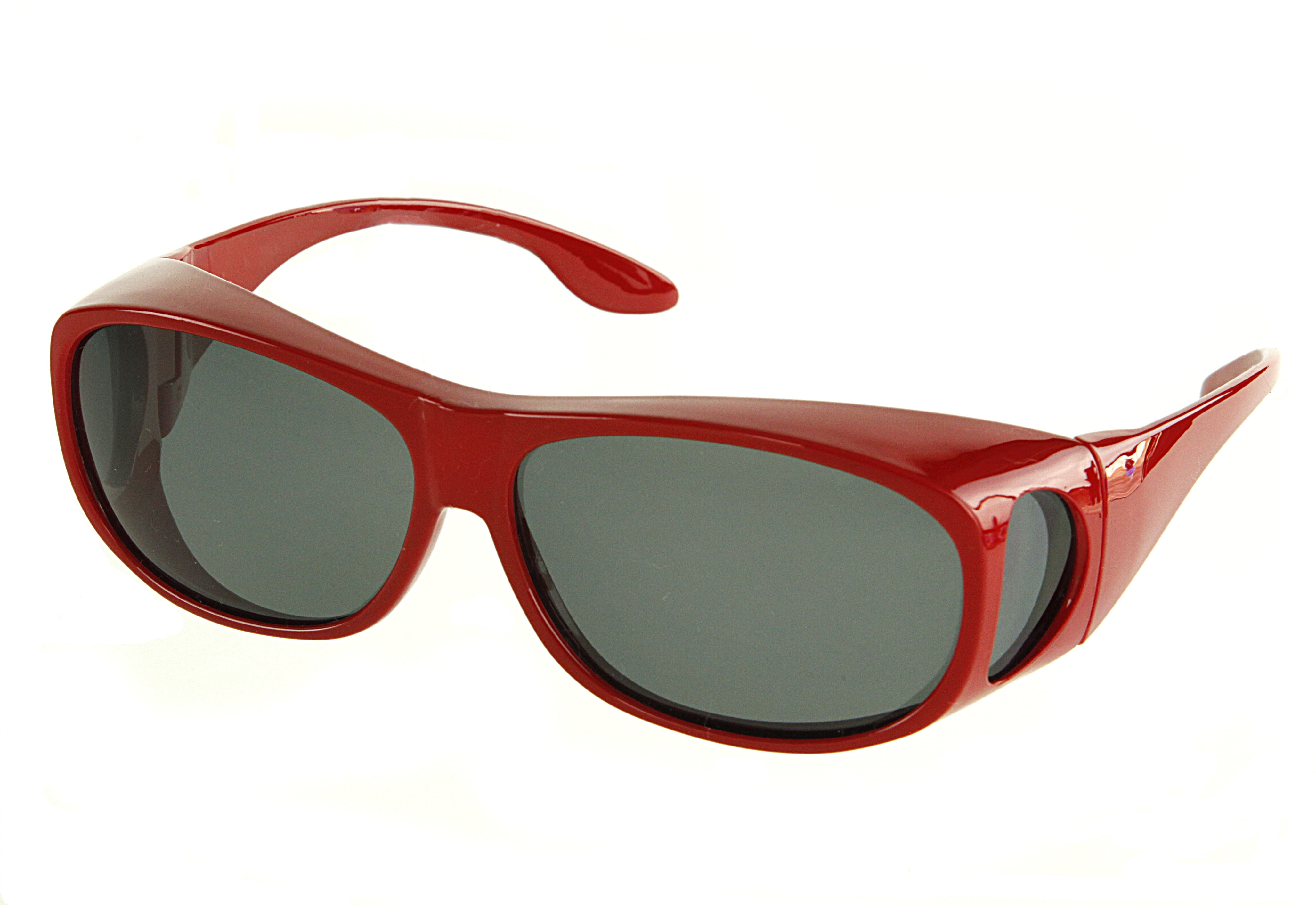 LensCovers Wear Over Sunglasses Polarized, Fits Over Prescription