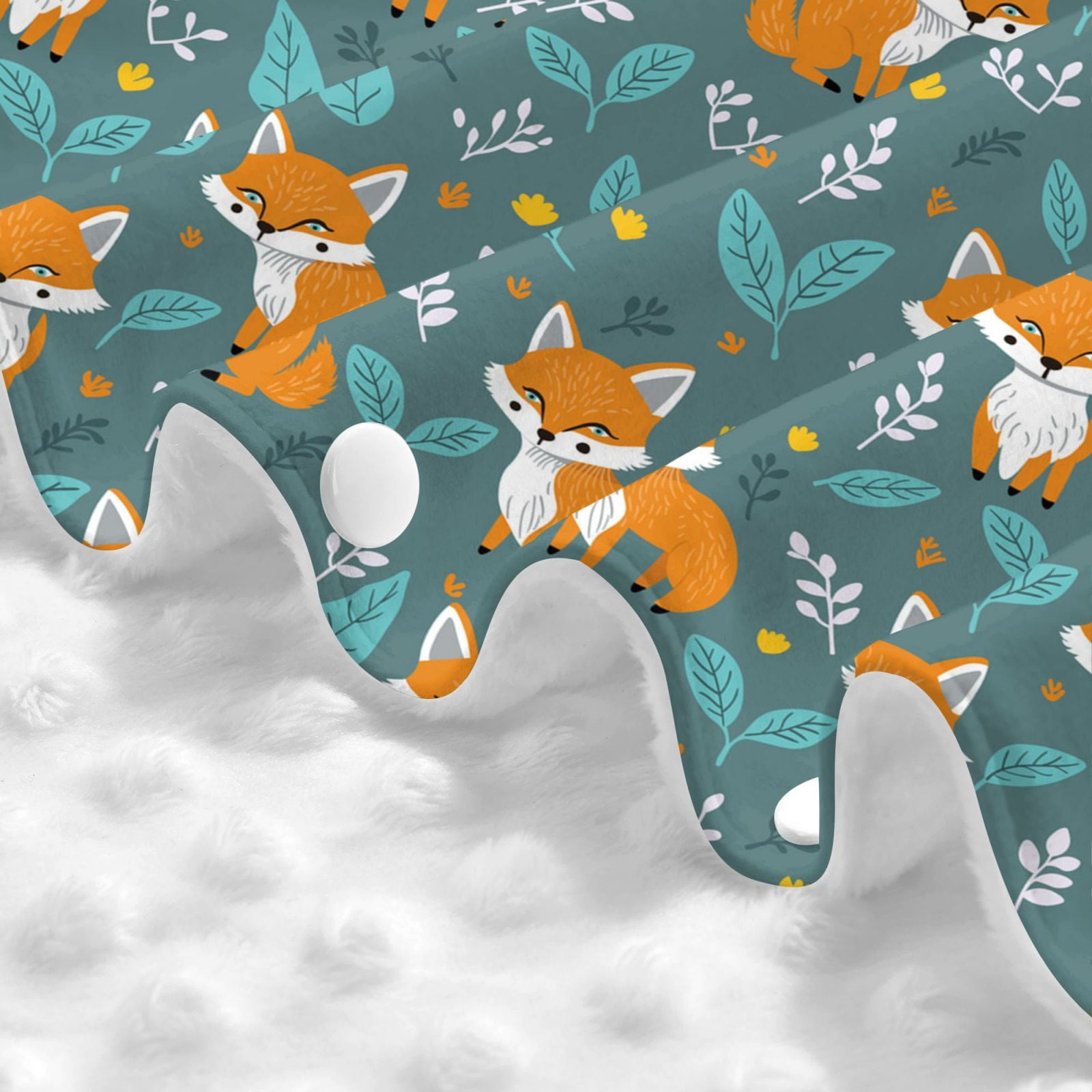 Car Seat Cover Baby - Fox Pattern No.9070 Breathable Infant Car Seat Cover for Baby Carseat, Lightweight Comfort Baby Essentials Must Haves Newborn Stuff for Girl Boy