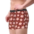 thumbnail image 2 of Fuzoiu Cute Pig with Coins Print Men's Ultra Breathable Underwear,No Riding Up Boxer Briefs with ComfortFlexible Waistband-Medium, 2 of 5