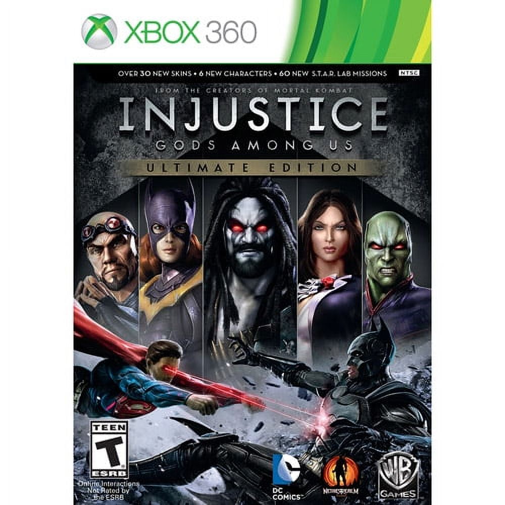 Injustice: Gods Among Us Ultimate Edition (Xbox 360) & Injustice 2 (Xbox  One) Bundle for Sale in Tampa, FL - OfferUp