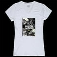 thumbnail image 1 of Rapid Dominance GS2-782-WHT-05 T-Shirt Graphique à Manches Courtes Col en V pour Femmes RAPDOM 2, Blanc - 2X, 1 of 1