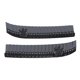 thumbnail image 4 of Protector de umbral de parachoques trasero de fibra de carbono de acero inoxidable de repuesto para Tesla Model Y 2021-2024, 4 of 15