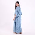 thumbnail image 5 of Unisex Hospital Gown, Blue Patient Gown with Back Ties, One Size Fits All Pack of 8, 5 of 5