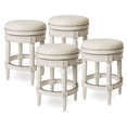 thumbnail image 1 of Open Box Maven Lane Pullman Swivel Bar Stool, White Oak, Counter (4 Pack), 1 of 6