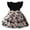Black, variant on Odeerbi Toddler Girls Summer Floral Tulle Dresses Vintage Ruffle Sleeve Bow Princess Dress Sleeveless Round Neck Embroidery Mesh Dress Toddler Girls Clothes