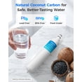 thumbnail image 4 of Waterdrop 847200 Refrigerator Water Filter Replacement for Fisher & Paykel Water Filter 847200, 6 Months or 300 Gallons, 3 Pack, 4 of 5