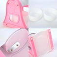 thumbnail image 4 of Snow Cone Maker Shaved Ice Machine Manual Hand Crank Operated Ice Crusher Fruit Smoothie Machine Mini Household Ice Shaver, 4 of 6