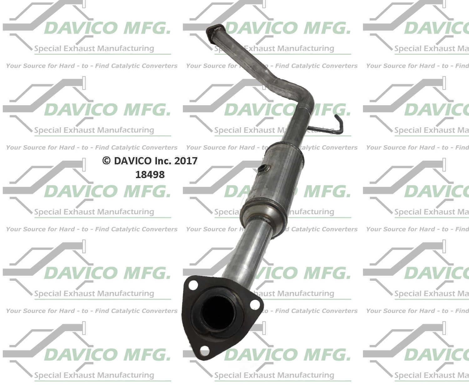 Davico Mfg 48498 Direct-Fit Catalytic Converter