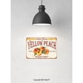 thumbnail image 6 of Farm Fresh Yellow Peach 100% Nature Organic Fruit Iron Poster Painting Tin Sign Vintage Wall Decor for Cafe Bar Pub Home Beer Decoration Crafts, 6 of 6