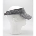 thumbnail image 3 of INDY 500 Visera de entrenamiento jaspeada para hombre, gris, talla única, 3 of 3