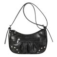 thumbnail image 1 of Bolso Hombro Con Remaches Bolso Punk Bolso Diario para Mujer (negro), 1 of 9