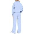 thumbnail image 6 of Pyhlmscde Womens Two Piece Fashion Long Sleeve Sweatsuit Sets, Two Piece Sets for Women, Womens Loungewear Set, Sweatsuits Women 2 Piece Outfit, 6 of 6