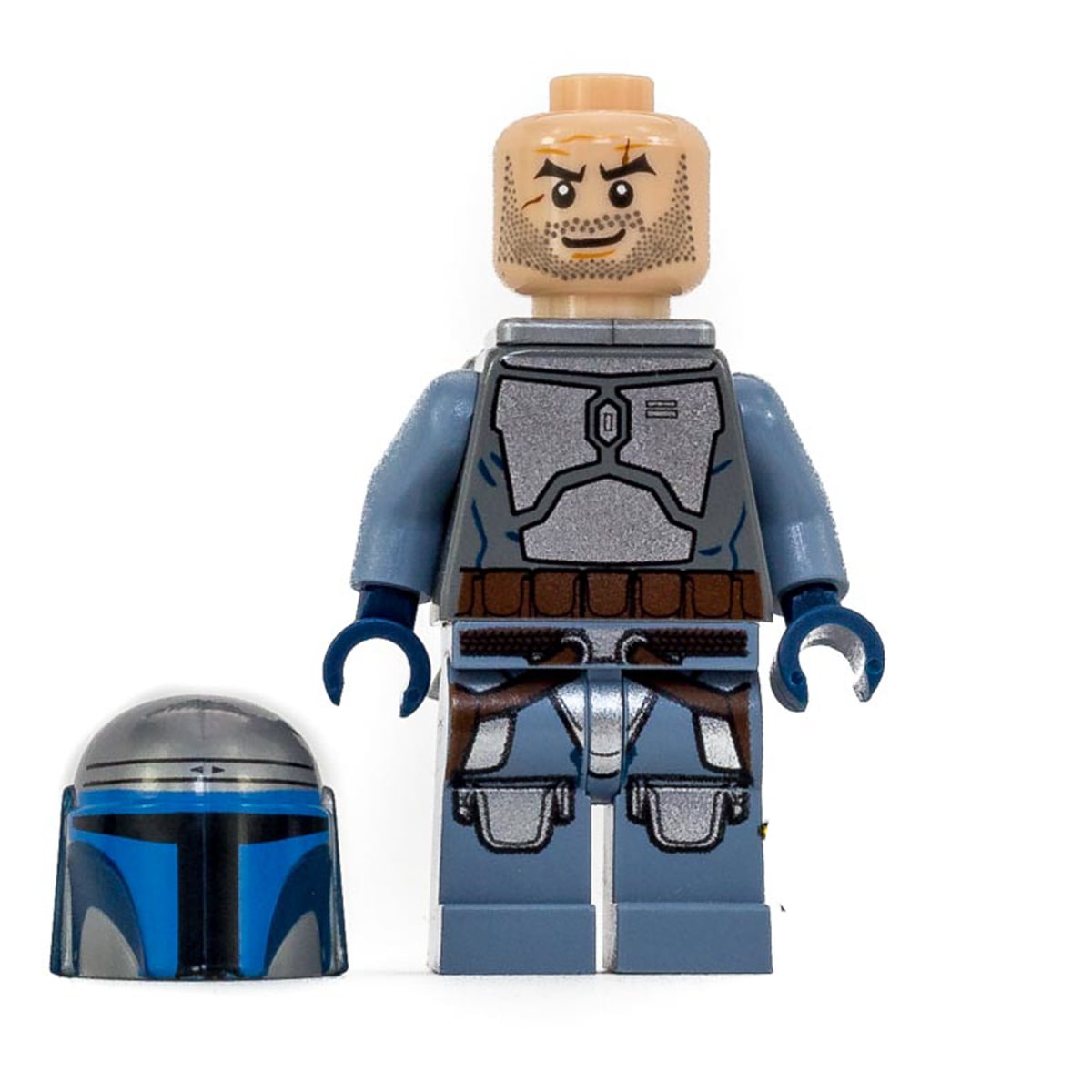 Lego JANGO FETT 75015 Smile Face Bounty Hunter Star Wars Minifigure 