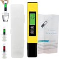 thumbnail image 1 of 2025 All-New 4 in 1 TDS Meter Digital Water Tester, Multi-Function Digital Water Purity Tester, 0-9990 PPM Meter Water Quality Tester for Drinking Water, Tap, Well, Pool, Aquarium (Yellow), 1 of 10