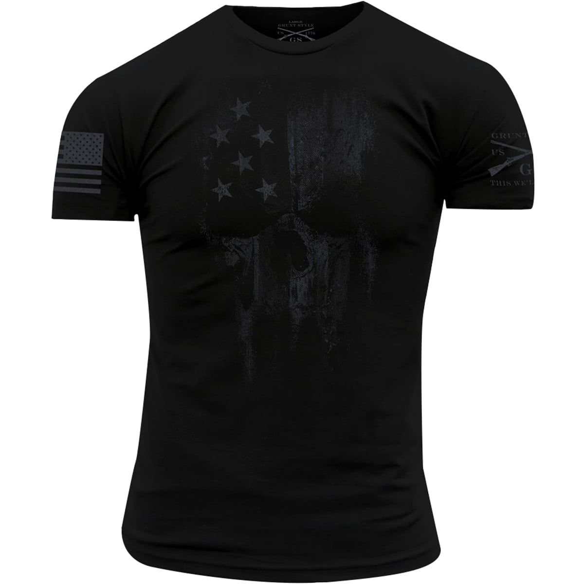 Grunt Style - Grunt Style Spectre Reaper Crewneck T-Shirt - Black ...