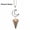 Picture Stone, variant on Natural Moon Hexagonal Pyramid Crystal Necklace Pendulum Pendant Chakra Reiki