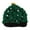 Grass green white fu, variant on Unisex Christmas Winter Knitted Christmas Tree Hat Bearded Cap