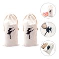 thumbnail image 3 of 2 bolsas para zapatillas de punta, bolsa con cordón para guardar zapatos de ballet., 3 of 6