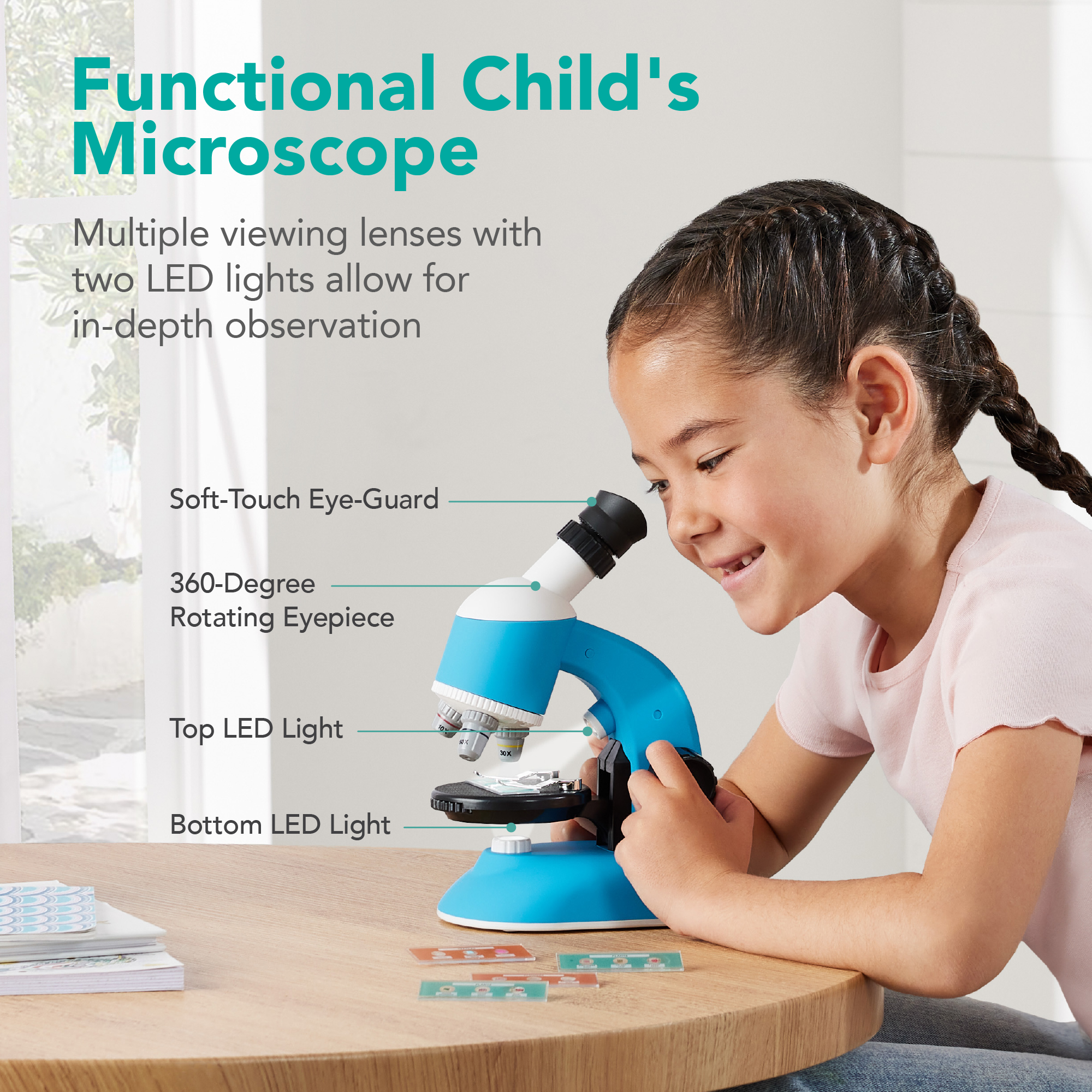 Best Choice Products 30-Piece Microscope Science Kit photo 2