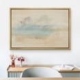 thumbnail image 2 of PixonSign Framed Canvas Print Wall Art Pastel Abstract Paint Stroke Landscape Nature Wilderness Illustrations Modern Art Decorative Minimal Rustic for Living Room, Bedroom, Office - 24"x36" Natural, 2 of 5