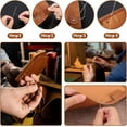 thumbnail image 6 of RUseeN Heavy Duty Nylon Extra Strong Upholstery Sewing Kit, Includes 3 Rolls Thread (55yd Each, 3 Colors), 7 Shaped Needles, for Leather, Carpet, Furniture, Shoe, 6 of 7