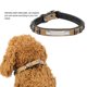 thumbnail image 4 of Collar de perro, collar de perro ajustable PU nombre grabado collares de perro cráneo collar de perro instalación sin esfuerzo, 4 of 8