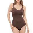 thumbnail image 4 of Warop Women's Yoga Bodysuit, Solid Color with Tummy Control Shaping, Fitness Wear for Fitness and Everyday Wear, 4 of 6