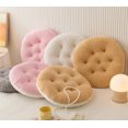 thumbnail image 5 of 1 PCS Fleece Chair Cushion Soft Warm Fuzzy Plush Chair Pads Washable Stool Cushion for Indoor Dining Room and Kitchen Chairs, 5 of 13