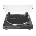 thumbnail image 3 of Audio-Technica AT-LP60XBT Bluetooth Belt Drive Turntable with Speakers Pairs, Black, 3 of 5